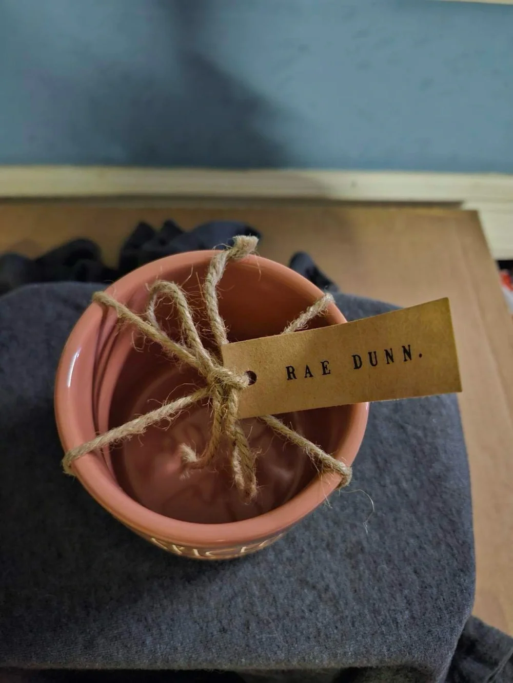 Rae Dunn Spiced Ceramic Candle - Rose Dust